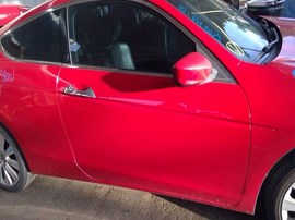 2010 HONDA ACCORD,RED, EX-L MODEL, 3.5L, AT.   A26246